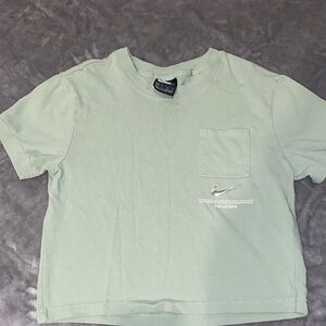Nike Light Green Tee with Pocket